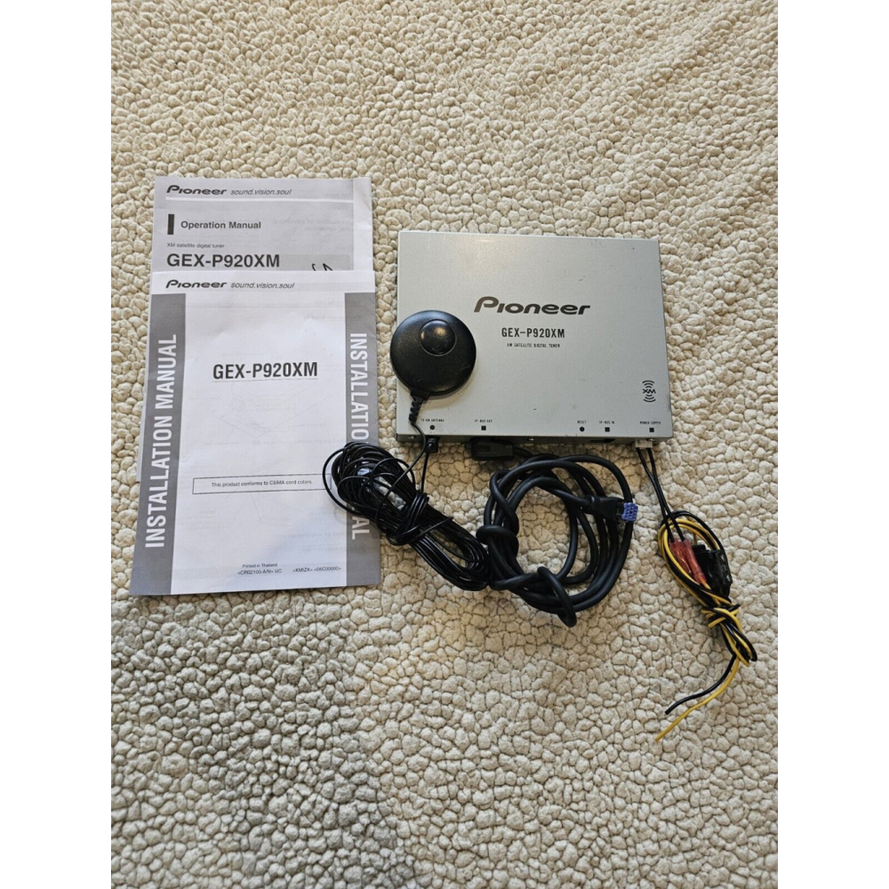 Pioneer XM Satellite Digital Tuner
